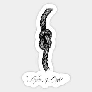 Figure of Eight Knot Sticker